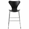 3177 Sjuan Junior stol krom Ash black