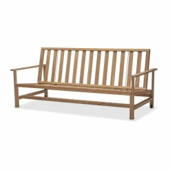09 soffa Teak 3-sits