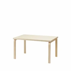 Aalto 82B matbord Naturlackerad björk-Björkben