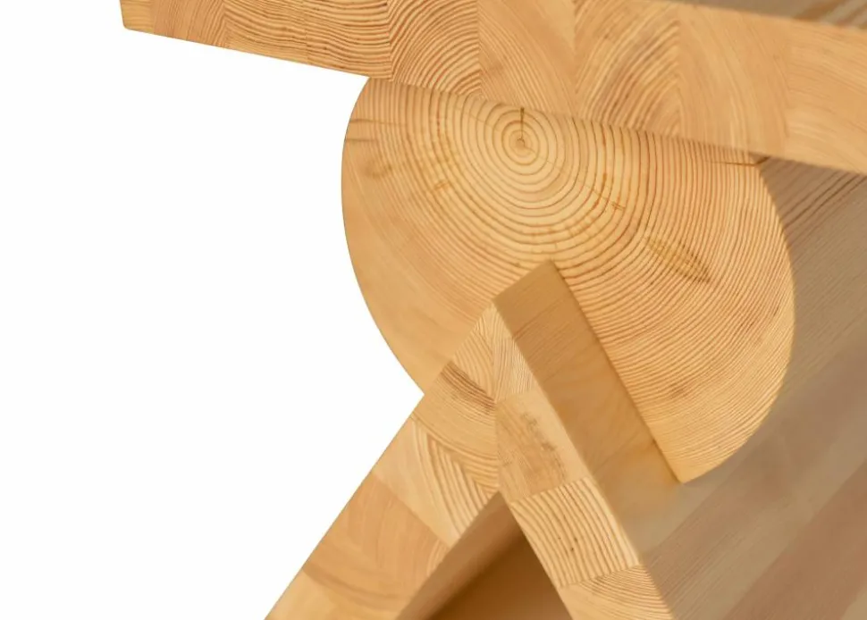006 AA Side Table sidobord Matt oljevaxad furu 40x40x45 cm