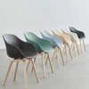 About a Chair 22 stol Pastellgrön-lackerat ekstativ