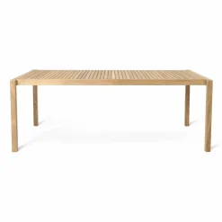 AH901 matbord 203x100 cm Obehandlad teak