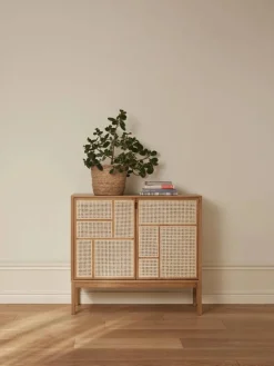 Air sideboard Ek 120x110 cm med ben