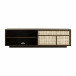 Air sideboard low Mörk ek