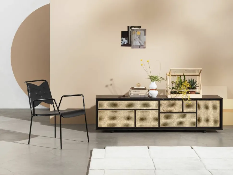 Air sideboard low svart rotting