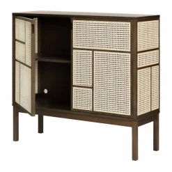 Air sideboard Mörk ek 120x110 cm med ben