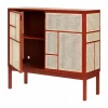 Air sideboard Red 120x110 cm med ben