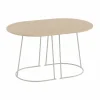 Airy soffbord small Lackerad ekfanér-off white