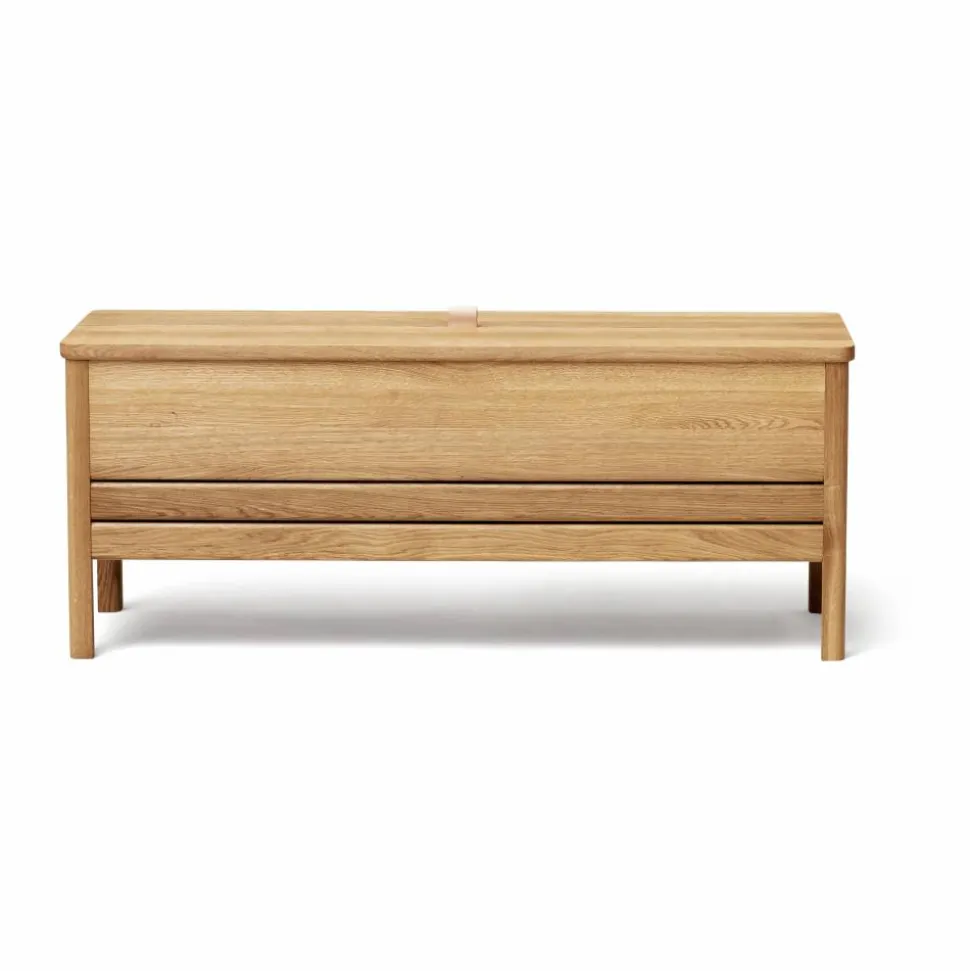 A Line förvaringsbänk 111 cm Ek