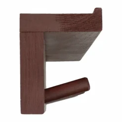 Alley knopplist med hylla Burgundy
