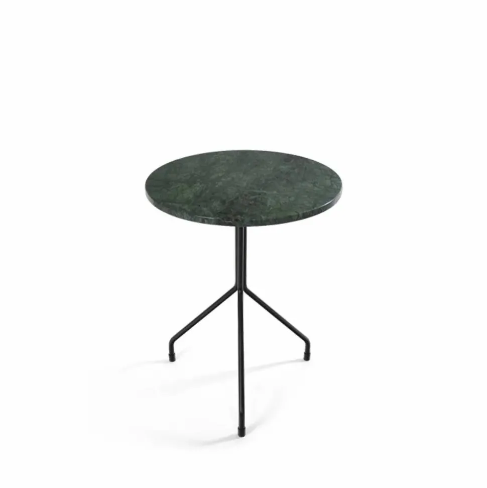 All For One sidobord Green Indio-black Ø50 cm