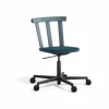 Alt stol snurrstativ klädd sits björk Vidar 4 733 blue-åska 66