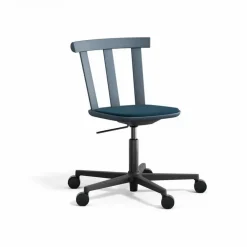 Alt stol snurrstativ klädd sits björk Vidar 4 733 blue-åska 66
