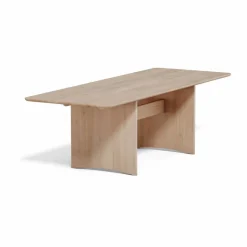 Alt bord 90x245 cm ek Ljus mattlack