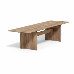 Alt bord 90x320 cm ek Naturell olja