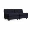 Amanta soffmodul Anthracite-turf blue red mélange 2-sits