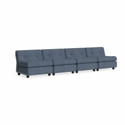 Amanta soffmodul Frost blue-turf blue 4-sits