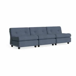 Amanta soffmodul Frost blue-turf blue 3-sits