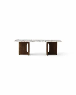 Androgyne loungebord Oak dark st.-calacatta viola
