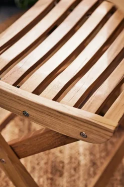 Aneboda balkongset med 2 stolar teak