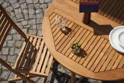 Aneboda klaffbord Ø100 cm Teak