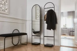 Angui bänk bouclé Anthracite