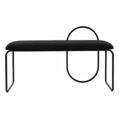 Angui bänk bouclé Anthracite