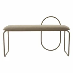 Angui bänk bouclé Taupe