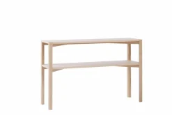 Anton konsolbord 35x125 cm Vitpigmenterad ek