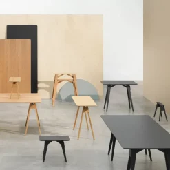Arco sidobord L svart
