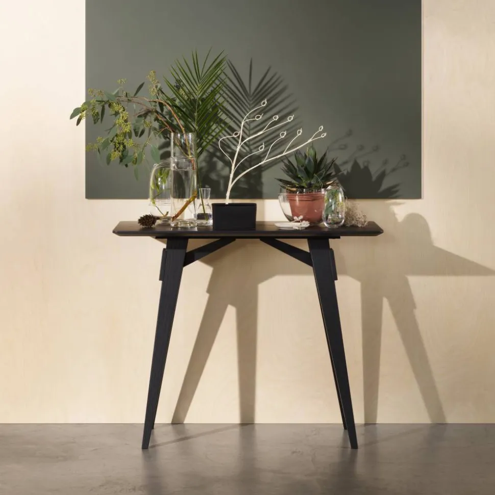 Arco sidobord L svart