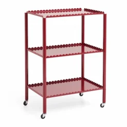 Arcs Trolley High serveringsvagn Auburn red