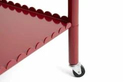 Arcs Trolley High serveringsvagn Auburn red