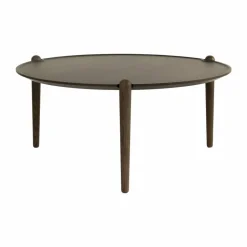 Aria soffbord Mörk ek Ø90x42 5 cm