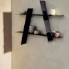 A-Shelf vägghylla Large 78x12x67 cm Black