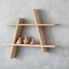 A-Shelf vägghylla Large 78x12x67 cm Oak