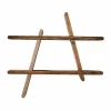 A-Shelf vägghylla Medium 52x9x46 cm Ash
