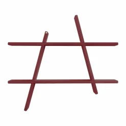 A-Shelf vägghylla Special Edition Wine red L 78x12x67 cm