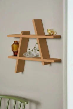 A-Shelf vägghylla Special Edition Brown beige L 78x12x67 cm