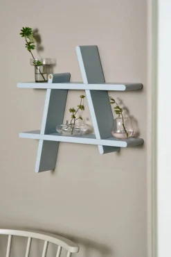 A-Shelf vägghylla Special Edition Grey blue M 52x9x46 cm