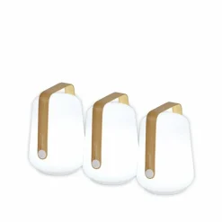 Balad bordslampa LED 3-pack Bambu-mini