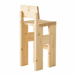 001 Bar Stool barstol Matt oljevaxad furu 75 cm