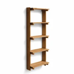 Beam Shelf vägghylla Deep brown pine 60x167x25 cm