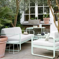 Bellevie 2-sits soffa Honey (gul) off-white dyna