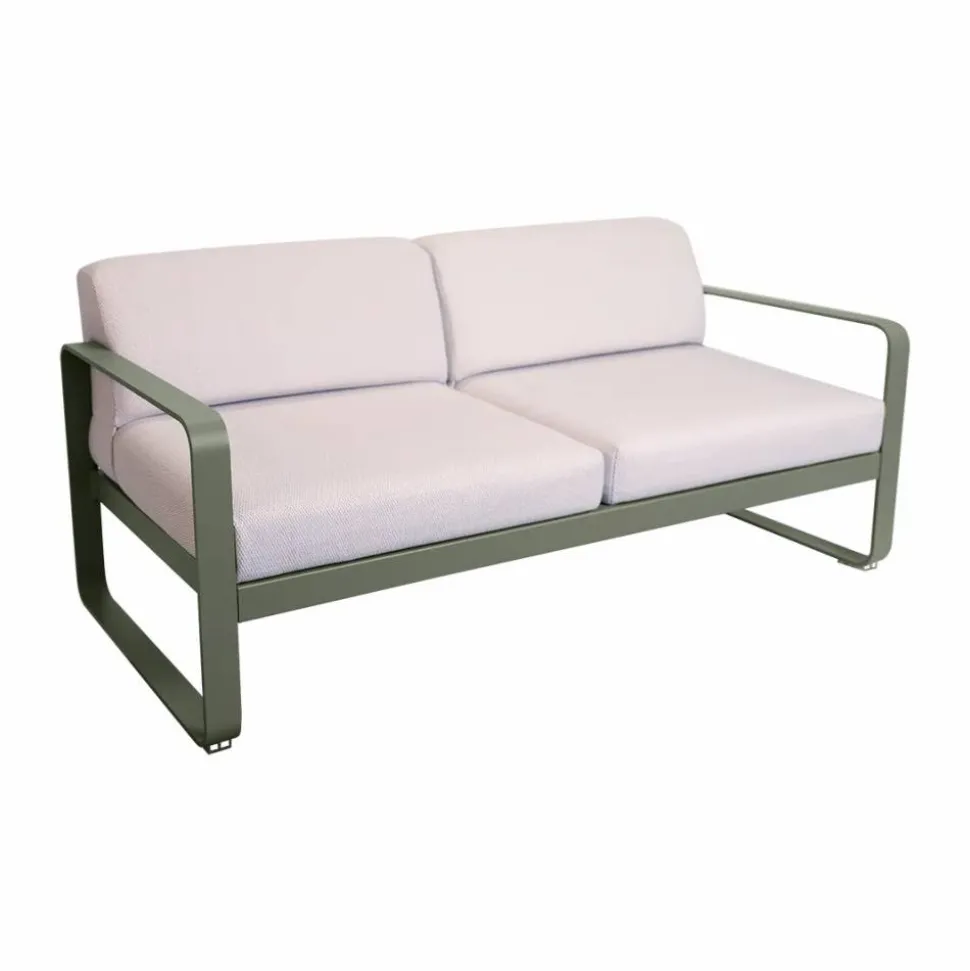 Bellevie 2-sits soffa Rosemary (grön)-pearl