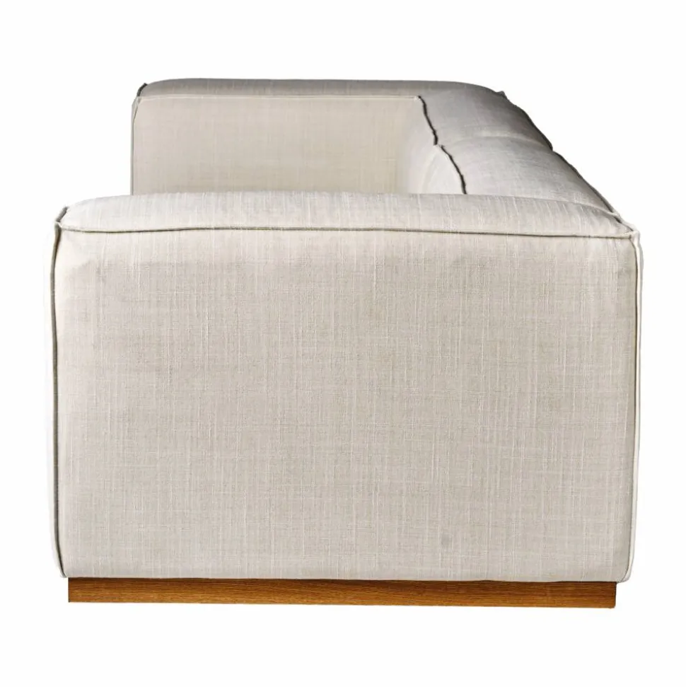 Bergsdal soffa Oslo Nature 1540-ekbetsad ask 3-sits