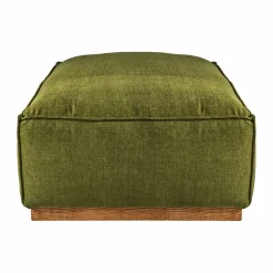 Bergsdal fotpall Luiza Green 3975-ekbetsad ask