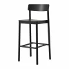 Betty TK16 Bar Chair barstol 75 cm Svartlackad ask