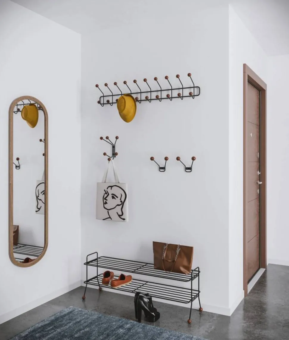 Bill Shoe Shelf L skohylla svart