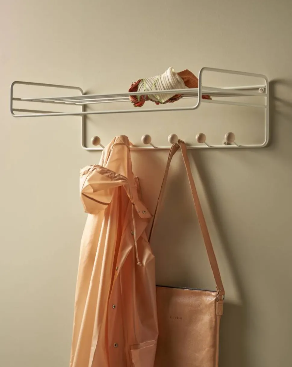 Bill Hat rack hatthylla Greige